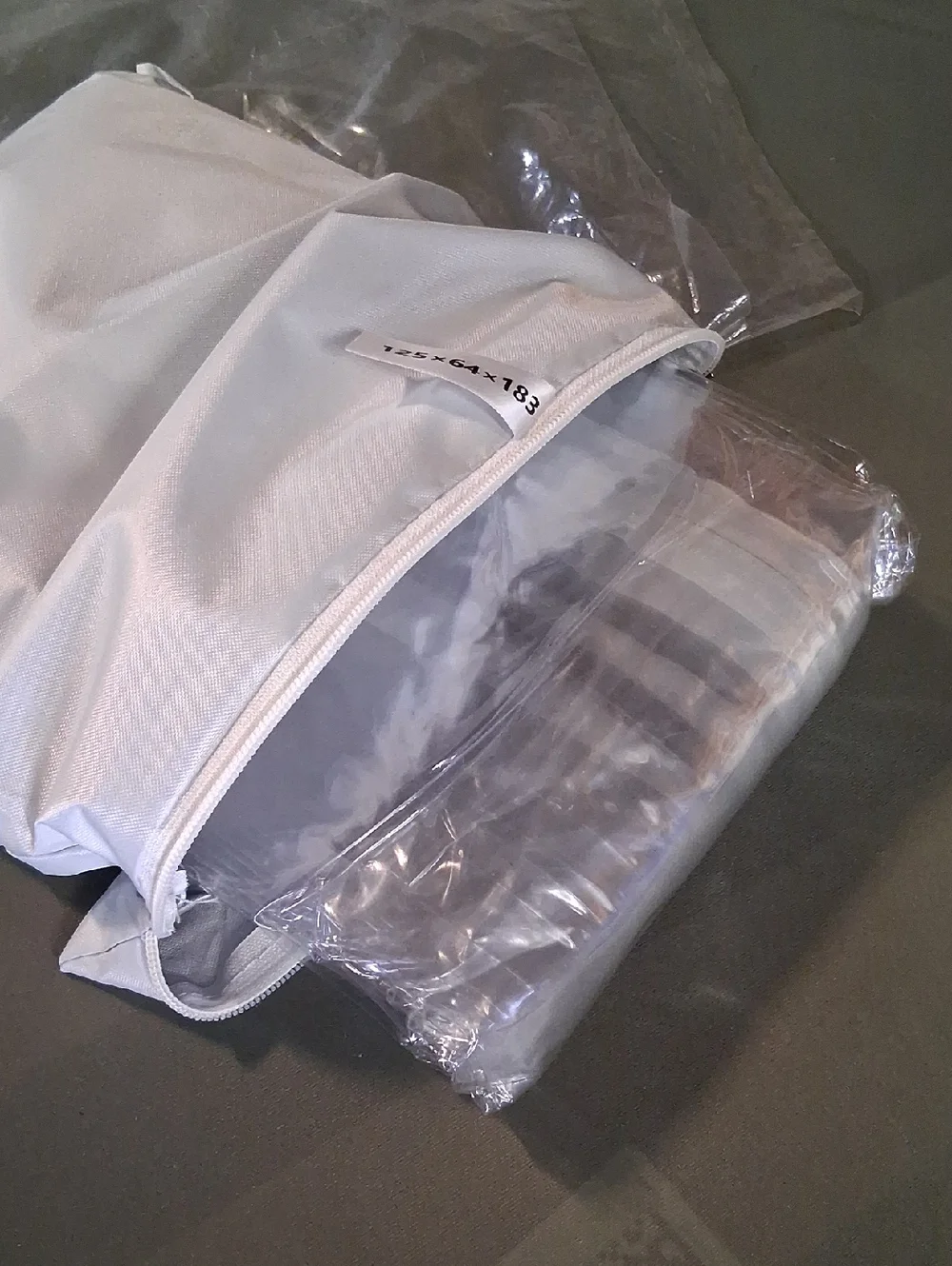 NWT okcool Waterproof Shelf Cover,All Clear Wire Shelf Cover with Zipper